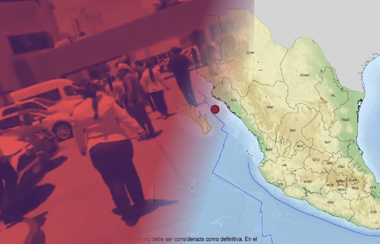 Movimiento telúrico en el Golfo de California enciende alarmas preventivas.