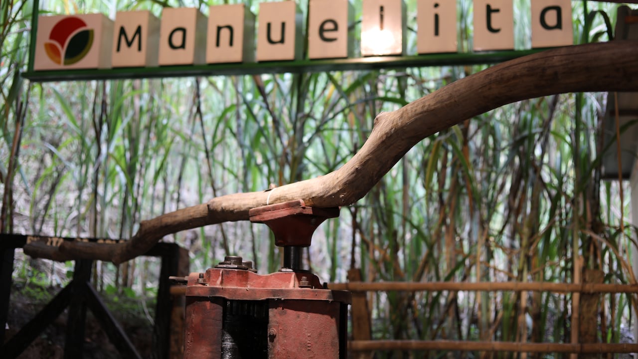 El antiguo trapiche que dio origen al Aula Dulce Manuelita fue transformado en un espacio interactivo para conocer la historia de la caña de azúcar y la tradición panelera.
