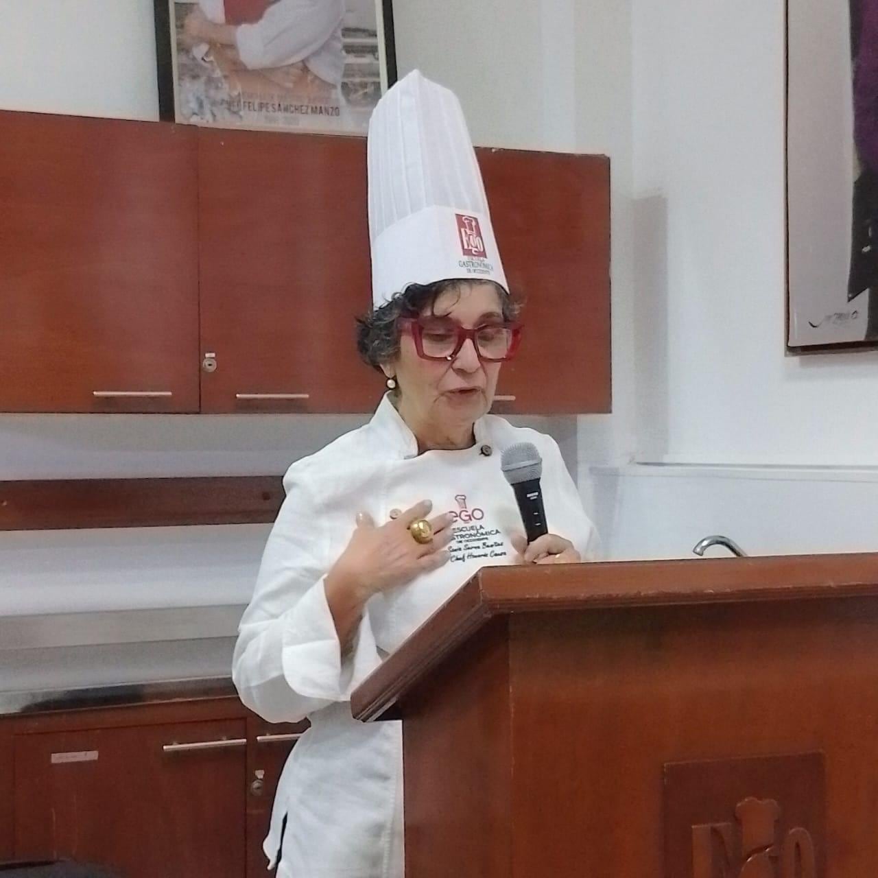 Sonia Serna recibió el grado Honoris Causa como chef en la EGO.