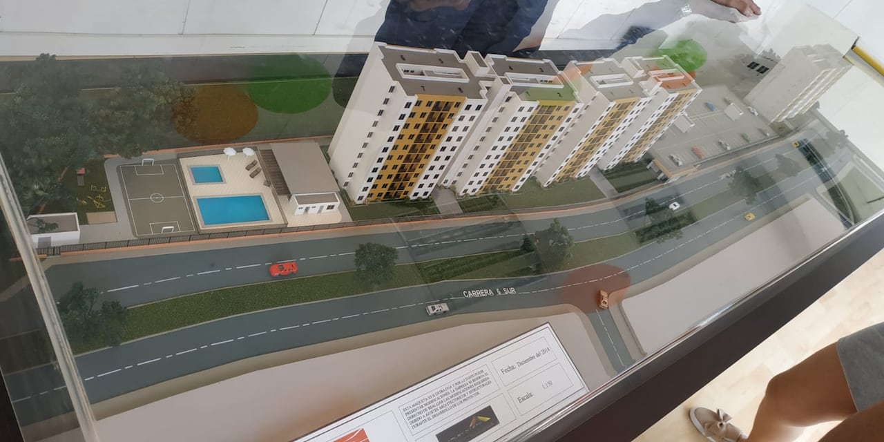 Este sería el proyecto Brisas de Buenavista según los planos iniciales presentados por la constructora.