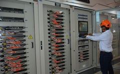 Esta es la primera subestación digital de energía en el Valle del Cauca y está ubicada en el municipio de Vijes. Foto: Celsia