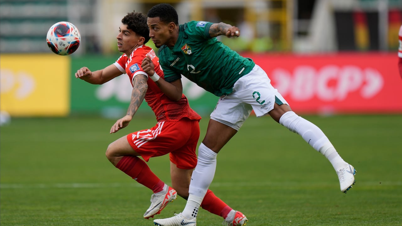 Imagen del partido entre Bolivia y Perú.