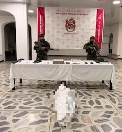 En las últimas horas, en una ofensiva de tropas del Ejército Nacional fue abatido un presunto integrante de la Estructura 57, del Frente Yaír Bermúdez, en Tuluá, y se realizó el despeje militar de un área minada del GAO-r Jaime Martínez, en Jamundí.