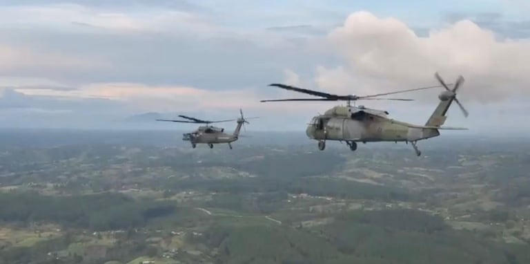 En la vereda La Caraqueña, municipio de Miranda, Cauca, tropas de la Vigésima Novena Brigada sostuvieron intensos combates contra integrantes de la estructura Dagoberto Ramos, quienes buscaban obstaculizar el dispositivo de seguridad para las elecciones.