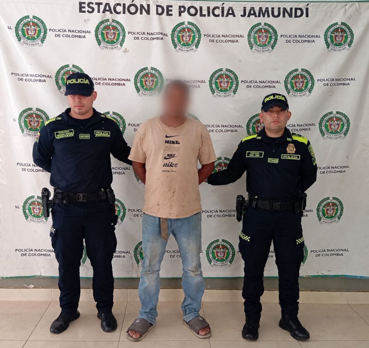 Imagen del capturado por el caso de Jamundí.