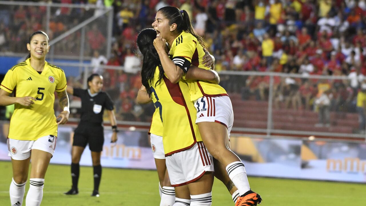Imagen del partido amistoso entre Panamá y Colombia en Ciudad de Panamá.