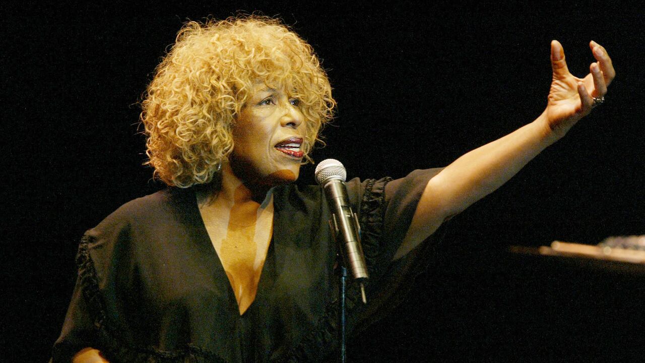 Roberta Flack, artista estadounidense.