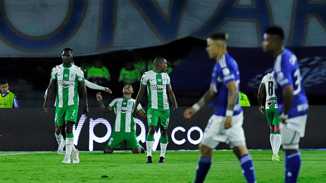 Final del fútbol colombiano entre Millonarios y Nacional