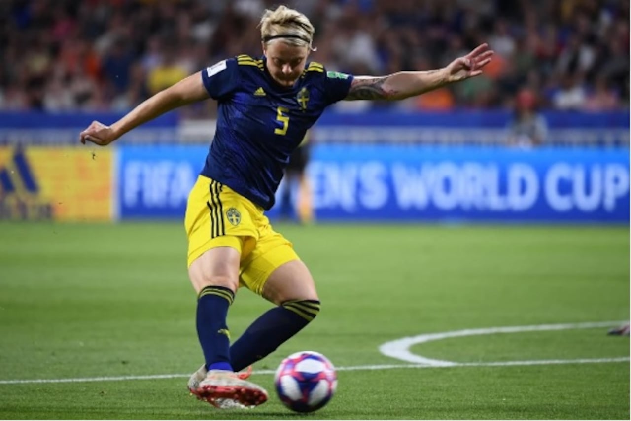 Nilla Fischer, exjugadora de la Selección de Suecia.