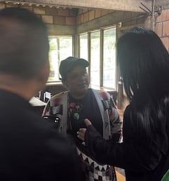 La senada Aída Quilcué fue rescatada por la guardia indígena, gracias a un ejercicio de control territorial apoyada por la comunidad nasa de los municipios de Inzá y Totoró.