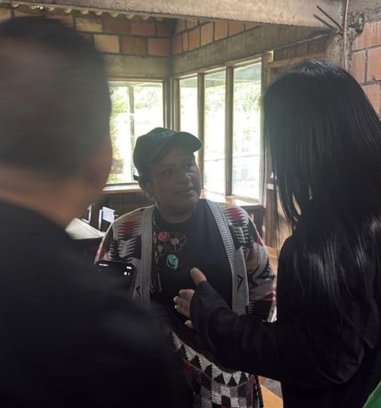 La senada Aída Quilcué fue rescatada por la guardia indígena, gracias a un ejercicio de control territorial apoyada por la comunidad nasa de los municipios de Inzá y Totoró.