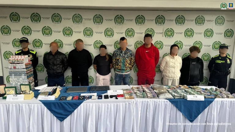 Desarticulan red de contrabando asiático en Colombia.