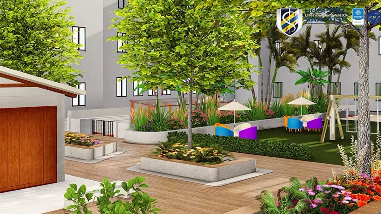 Los usuarios más pequeños del hospital contarán con "un espacio que llenará de bienestar, color y esperanza cada rincón donde nuestros niños y niñas sanan y sonríen en sus procesos de recuperación", indicaron las directivas del hospital .