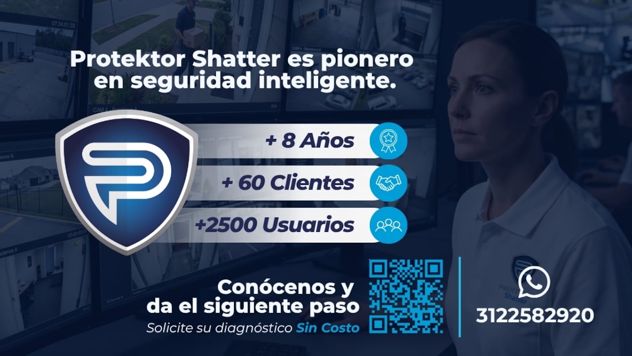 Con más de ocho años de experiencia consolidada en el mercado, PROTEKTOR Shatter se posiciona como referente nacional en vigilancia remota inteligente.