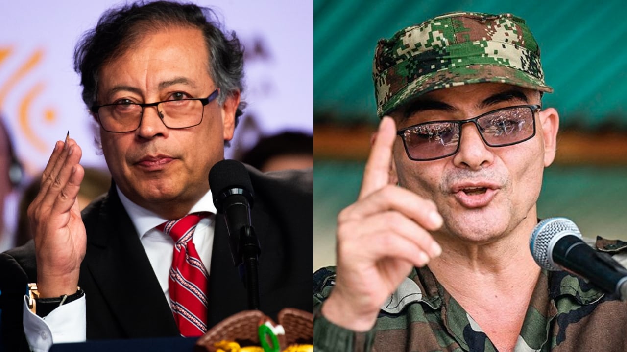 Petro habló de la foto en la que se ve a Mordisco solo en una lancha.