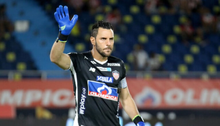 Sebastián Viera, arquero que militó en Junior.