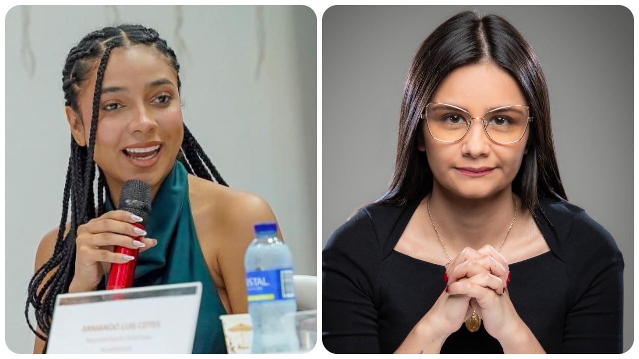 Juliana Guerrero y Angie Rodríguez.