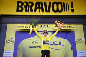 Jonas Vingegaard, líder absoluto del Tour de Francia