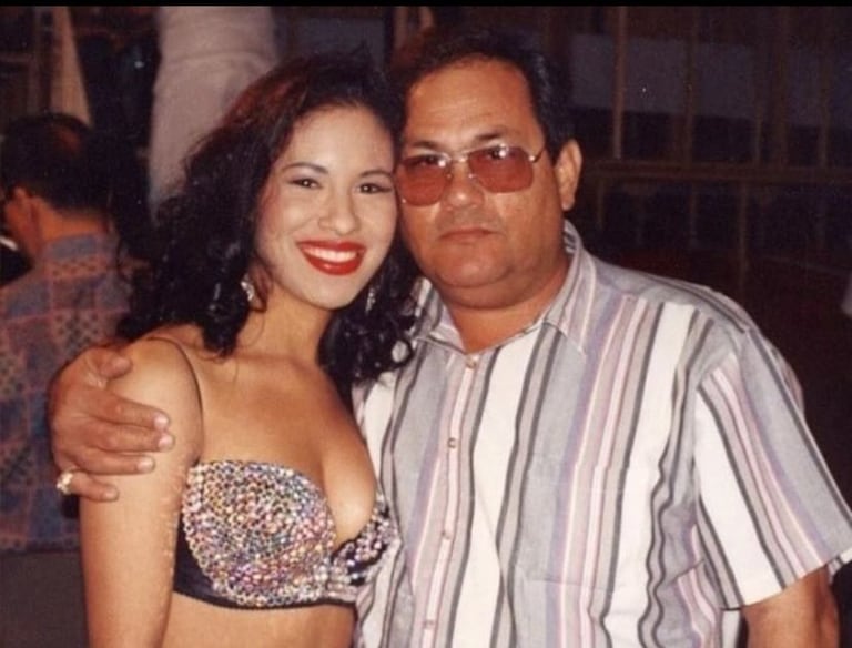 Abraham y Selena Quintanilla