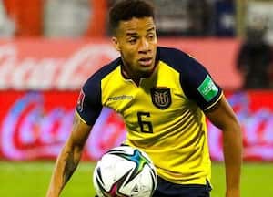 Byron Castillo, jugador de Ecuador.