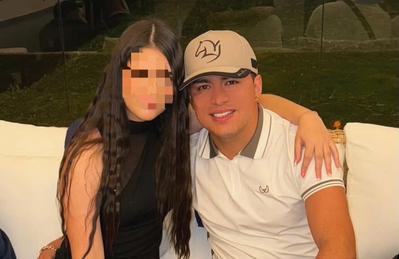 Yeison Jiménez y su familia.