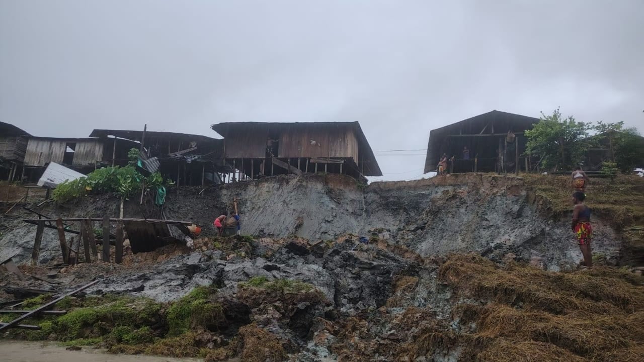 Lluvias en el Chocó