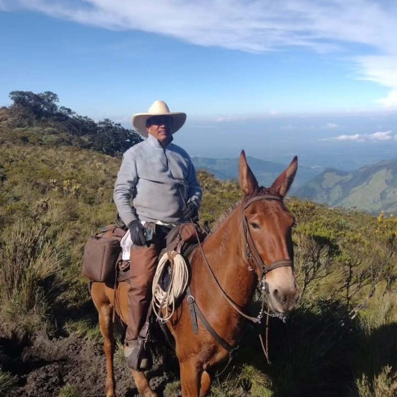 El ganadero era conocido en la región por su trabajo con los animales y su aporte al gremio.