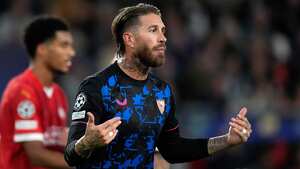 Sergio Ramos, jugador del Sevilla de España