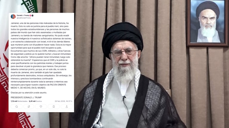 El líder Alí Jamenei habría muerto en medio de los bombardeos.