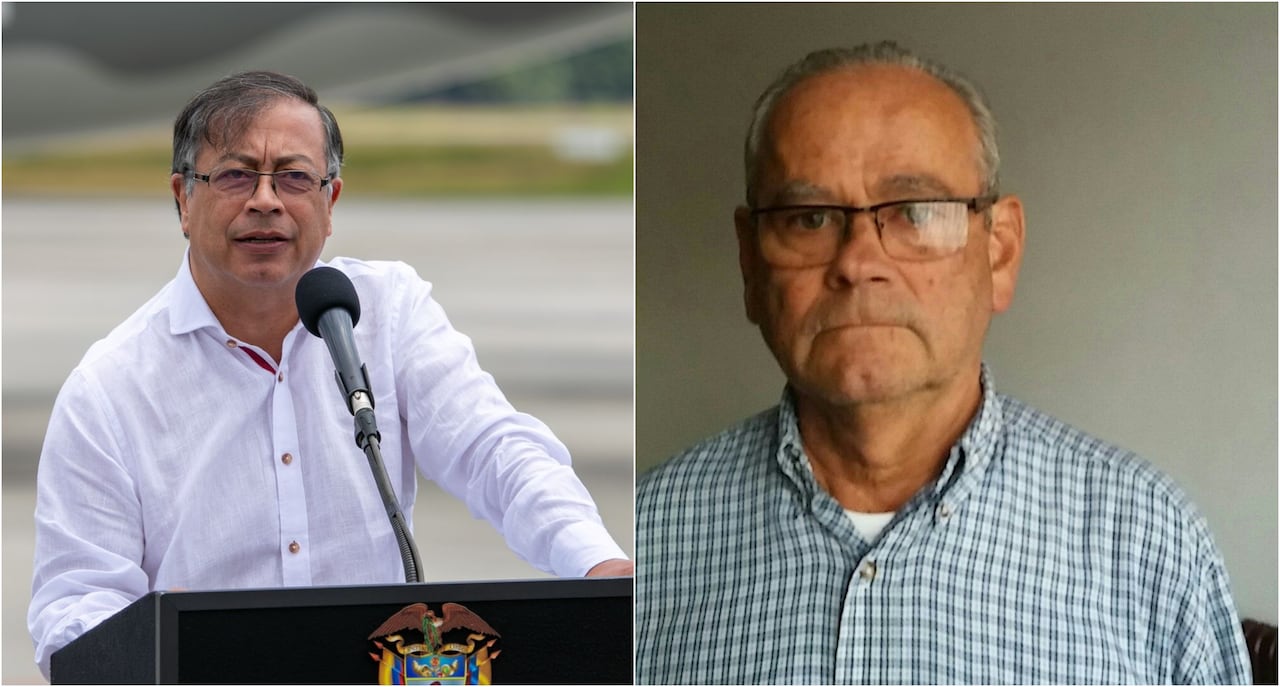 Presidente Gustavo Petro y Gregorio Oviedo