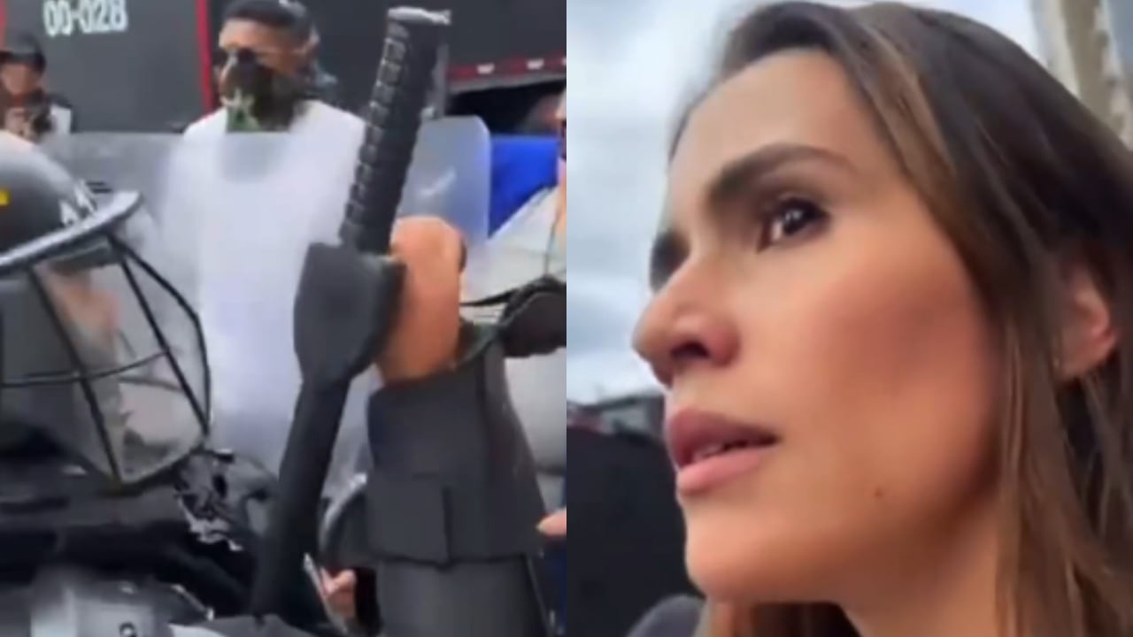 Al costado derecho, la representante María Fernanda Carrascal.