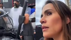 Al costado derecho, la representante María Fernanda Carrascal.