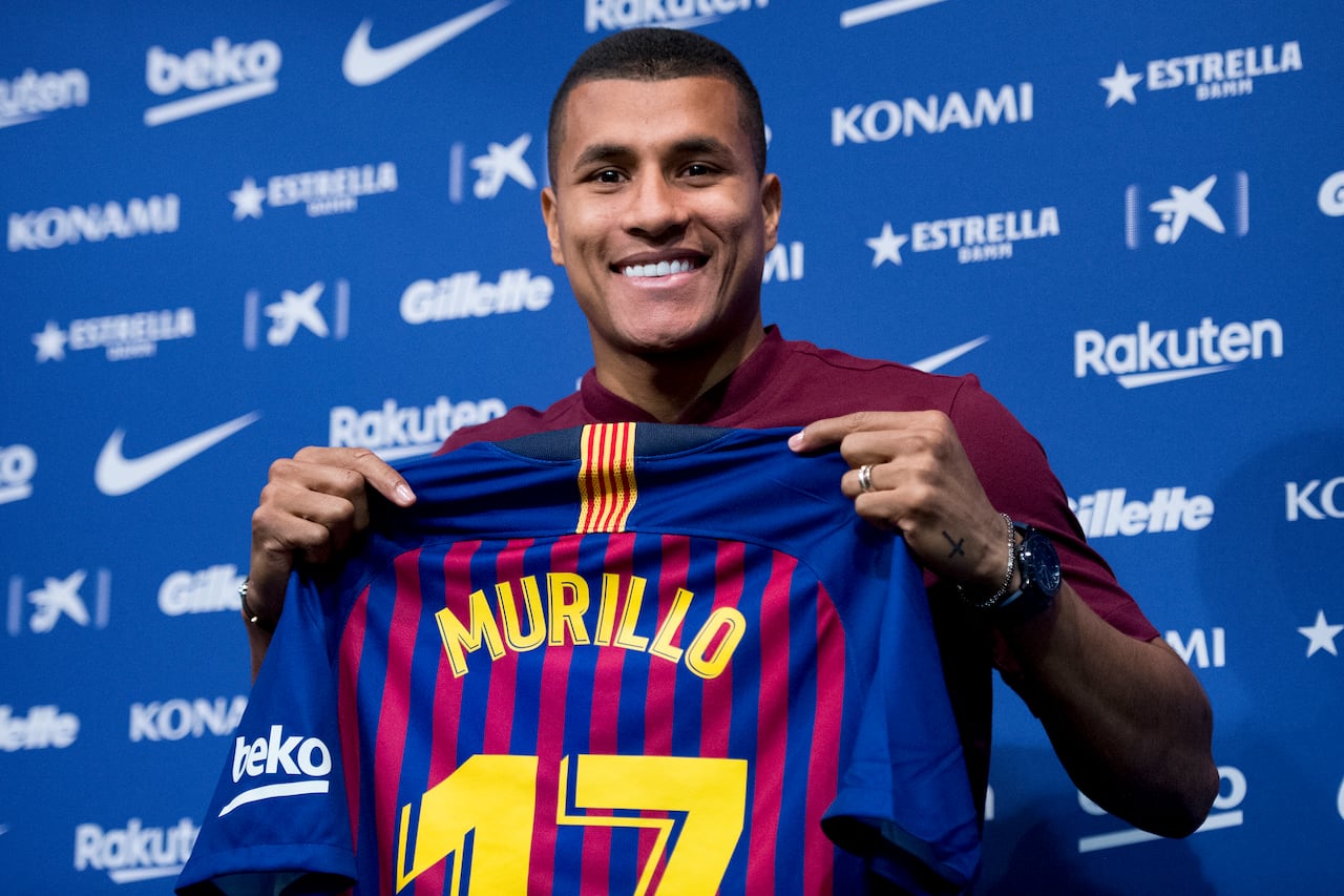 Jeison Murillo no tuvo un gran paso en el FC Barcelona.