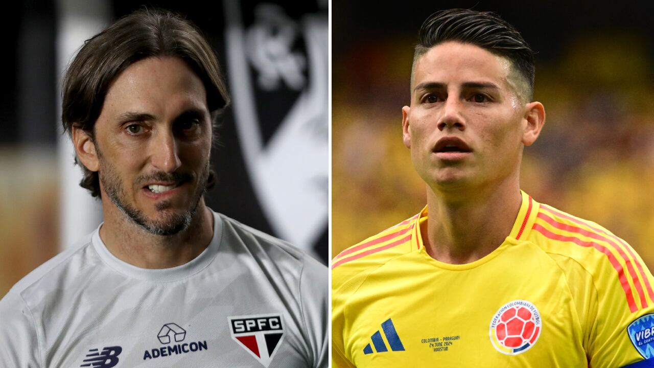 James Rodríguez, atento a lo que pueda pasar con Luis Zubeldía en Sao Paulo