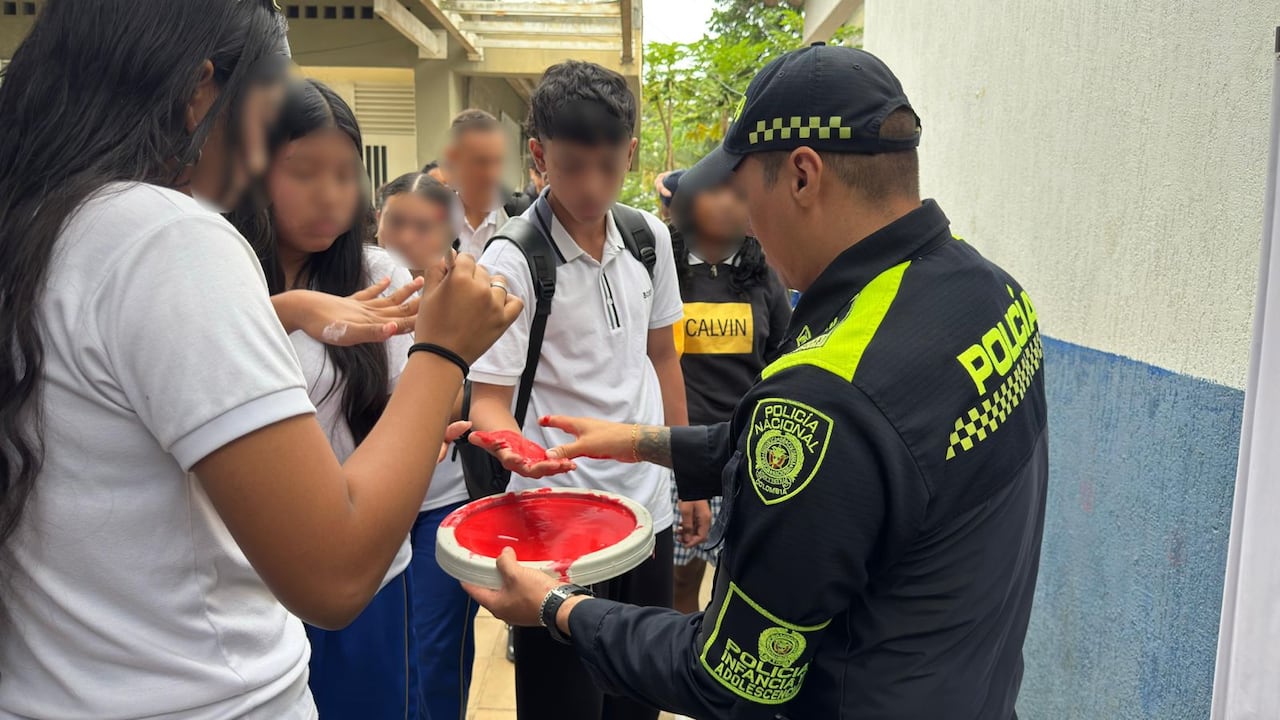 Más de 400 estudiantes de la IE Alfredo Bonilla Montaño, Sede María Inmaculada en el corregimiento Paso de la Bolsa Jamundí, participaron de la actividad.