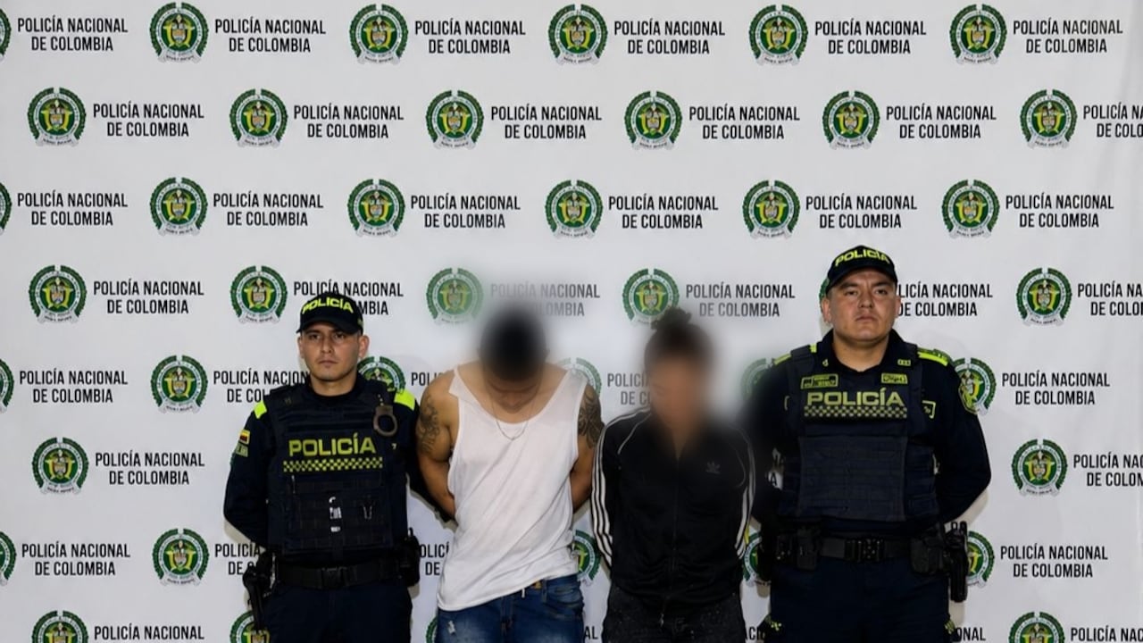 En Cali fueron capturados una mujer de 25 años y un hombre de 40 años por el hurto de un vehículo.