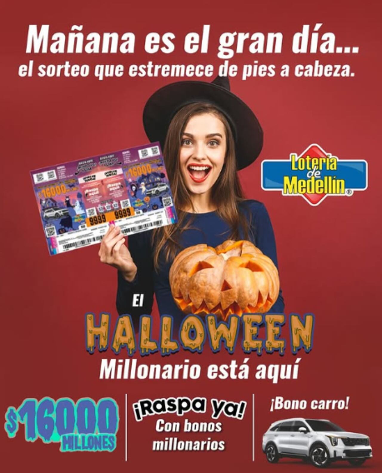 En total, la Lotería de Medellín entregó premios por más de 16 mil millones de pesos.