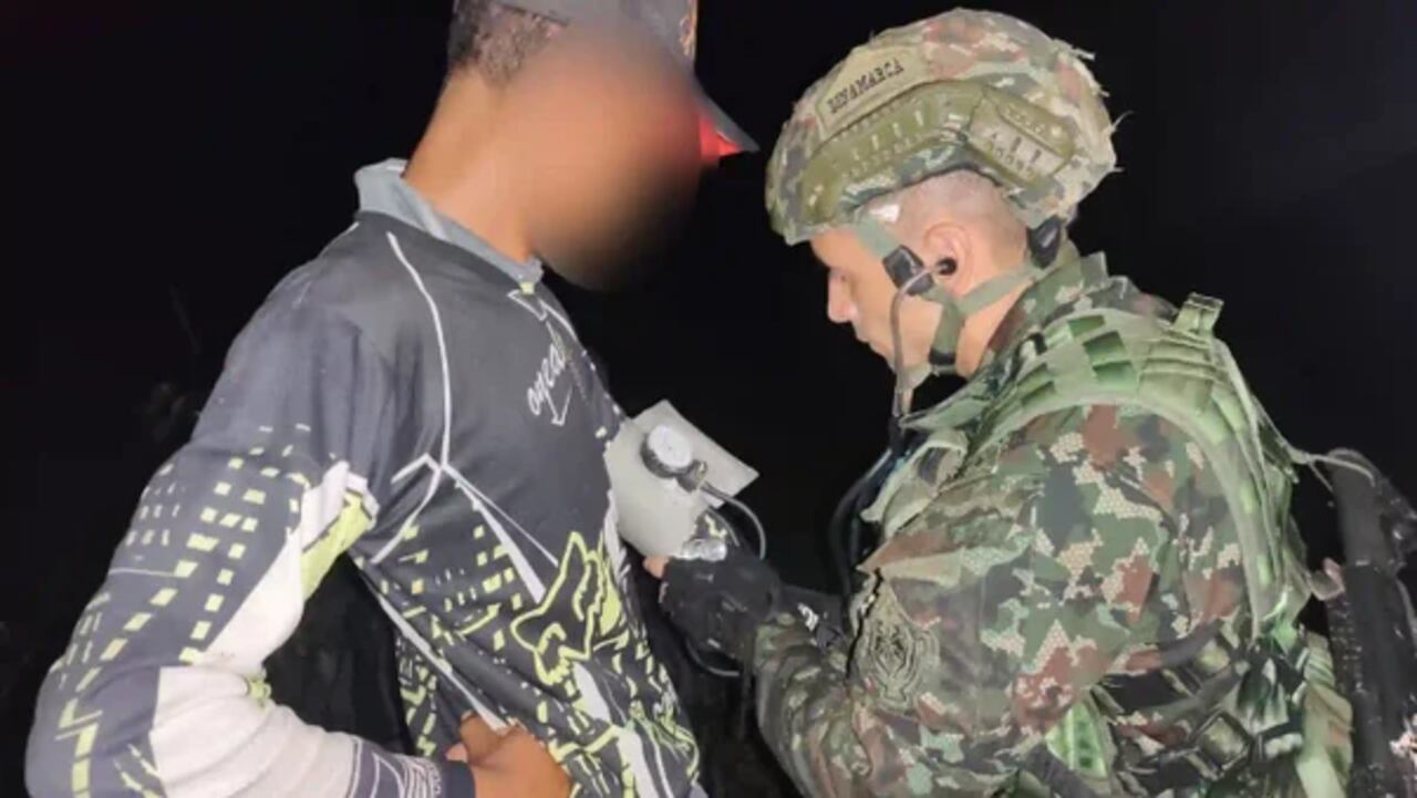 Operación militar permitió rescatar a cinco hermanos que permanecían ocultos en zona selvática