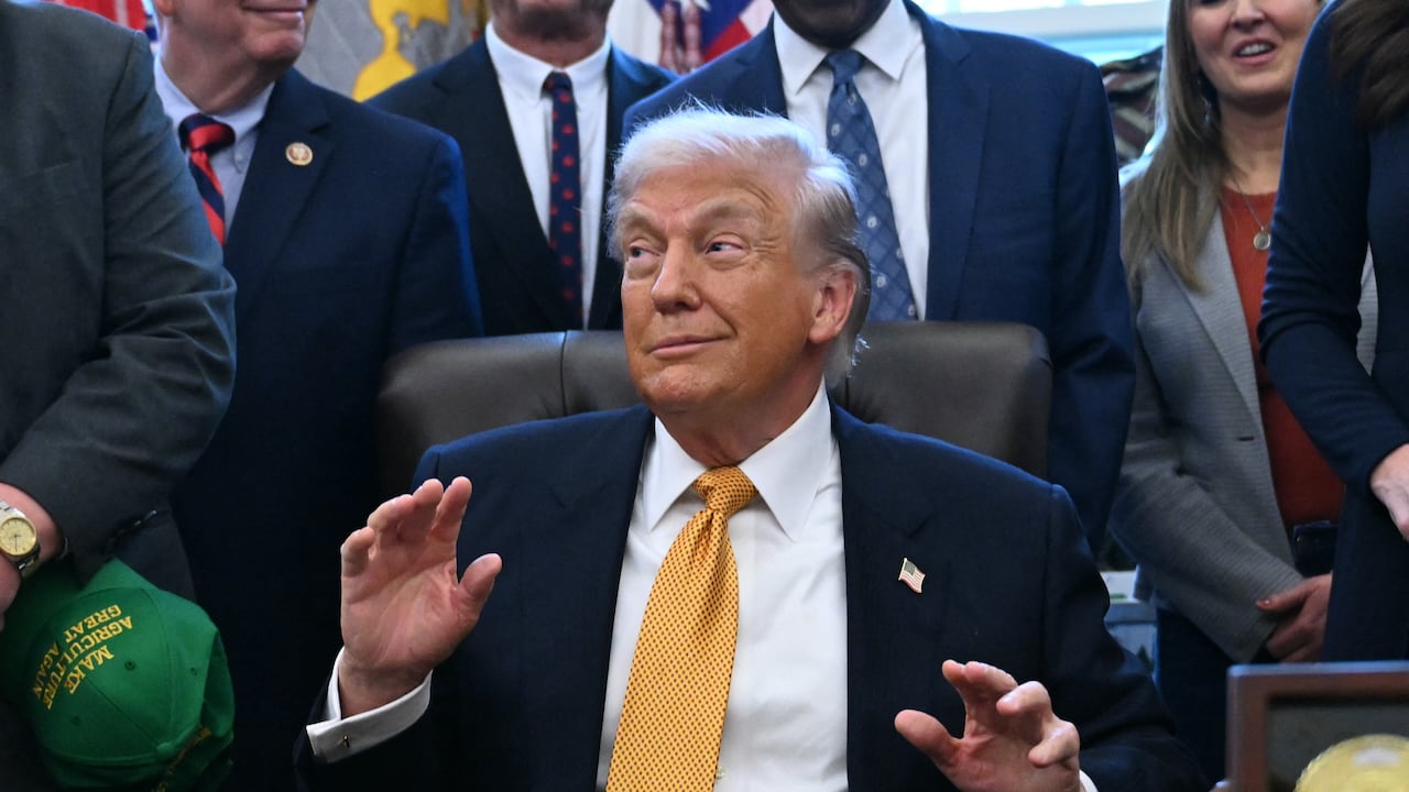 Donald Trump en la Casa Blanca 14 de enero de 2026 - (Foto: Brendan SMIALOWSKI / AFP)