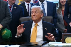 Donald Trump en la Casa Blanca 14 de enero de 2026 - (Foto: Brendan SMIALOWSKI / AFP)