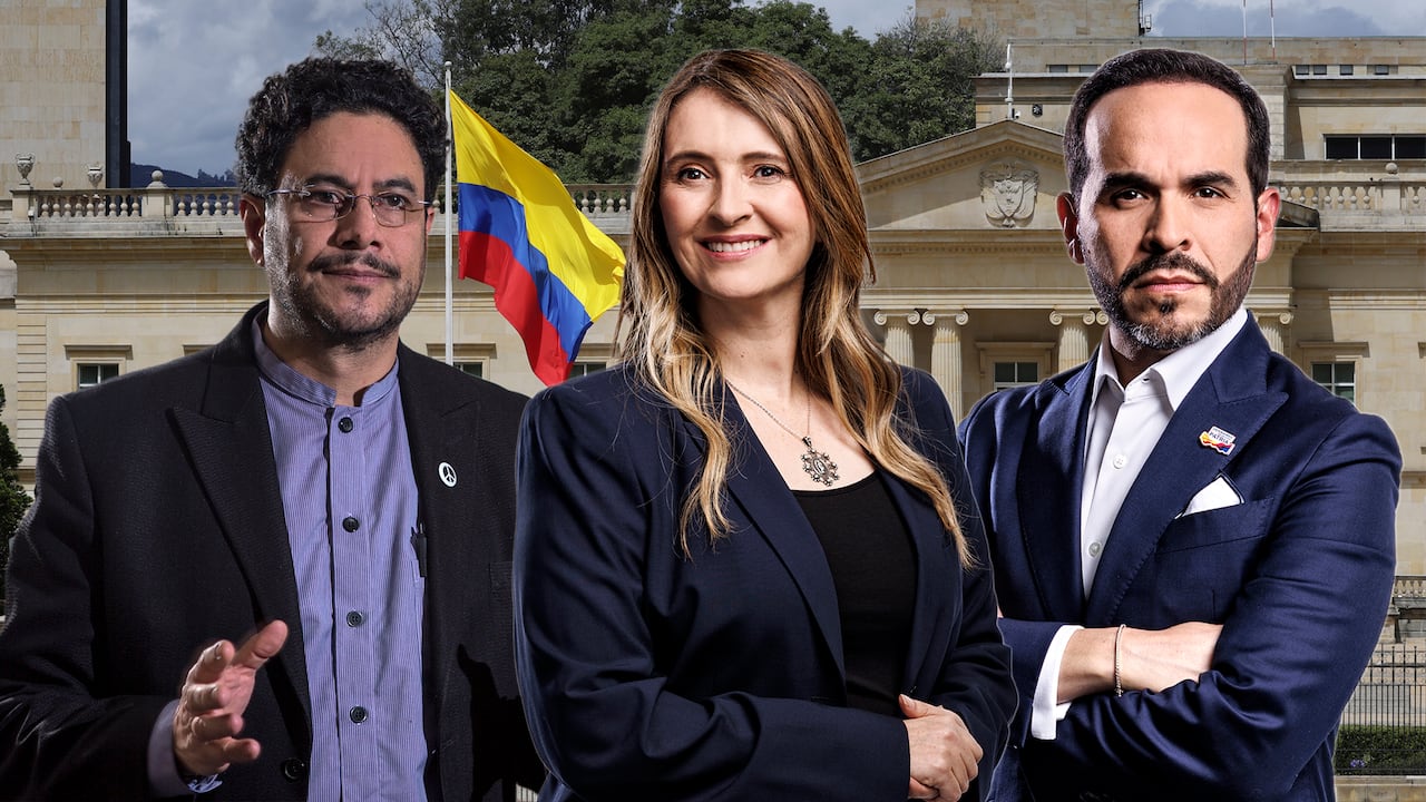 Iván Cepeda, Abelardo de la Espriella y Paloma Valencia
