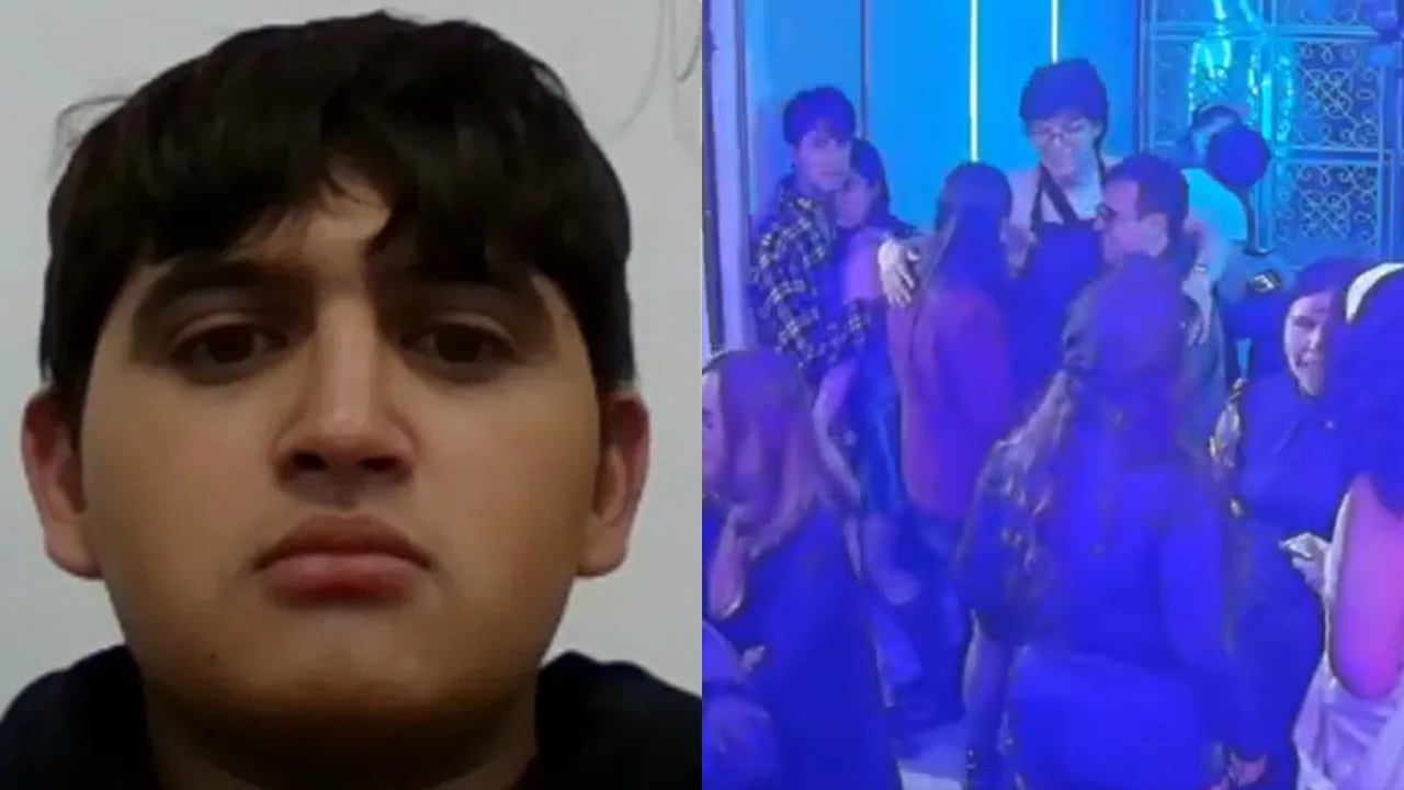 Jaime Esteban Moreno y uno de los videos de la fiesta en la que estuvo antes de que lo asesinaran.