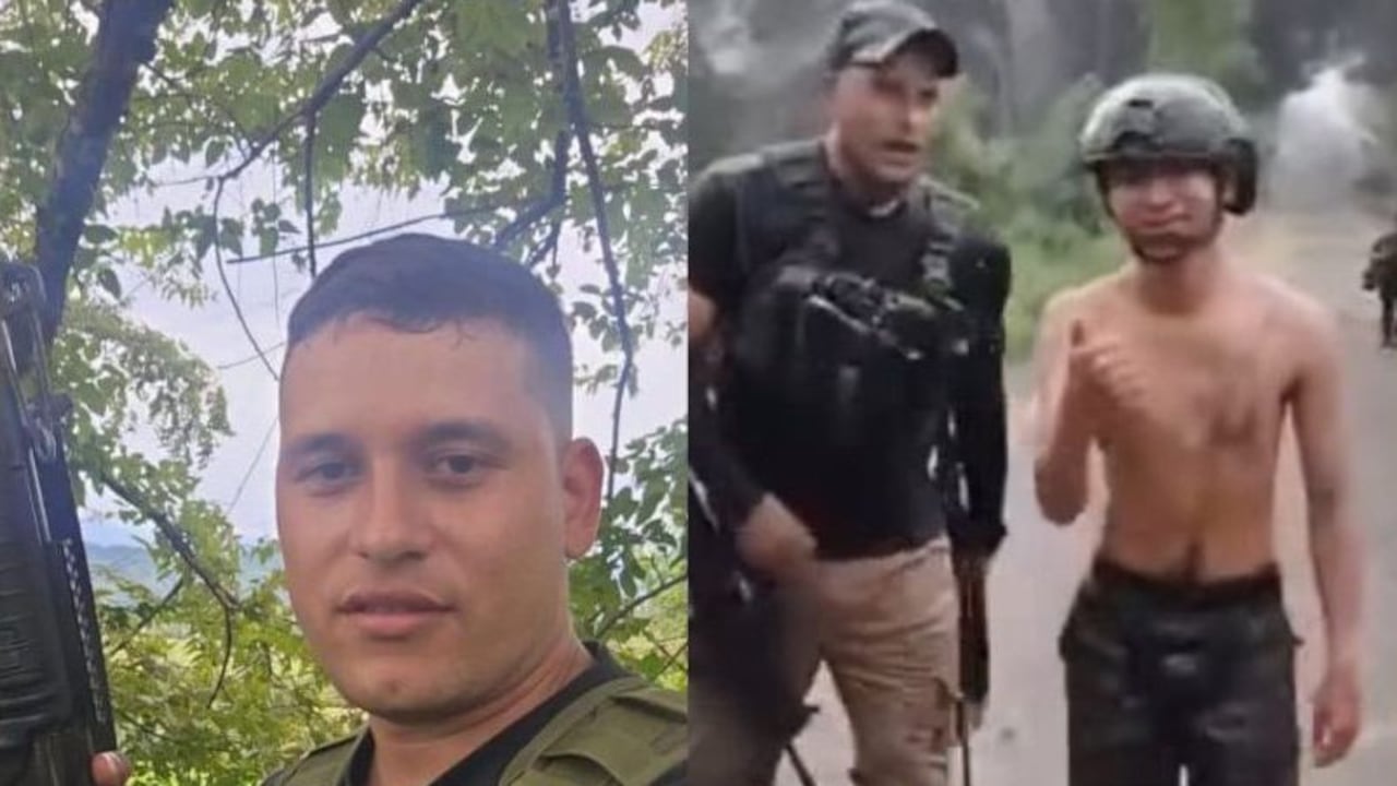 Fuentes judiciales y representantes sociales de El Patía señalaron que alias Yeison es el hombre armado que aparece conduciendo al soldado Víctor Hugo Yepes García durante su secuestro.