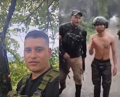 Fuentes judiciales y representantes sociales de El Patía señalaron que alias Yeison es el hombre armado que aparece conduciendo al soldado Víctor Hugo Yepes García durante su secuestro.