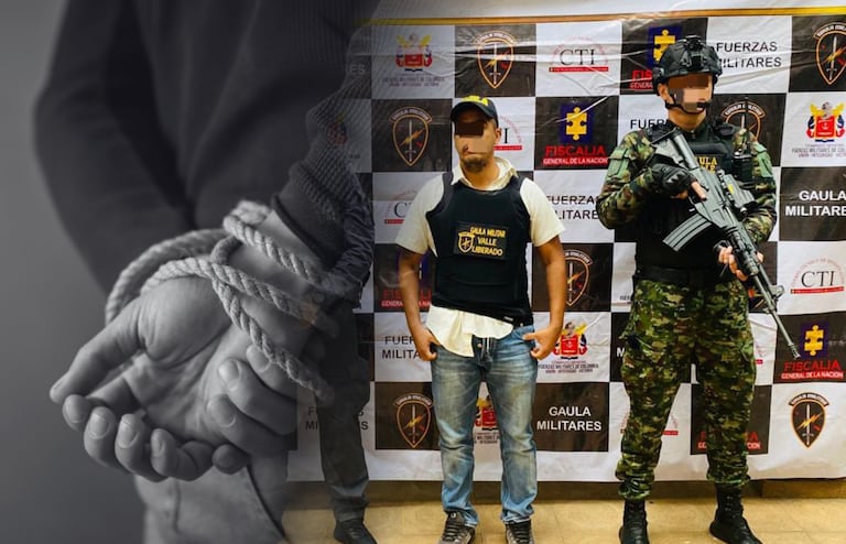 Tropas del Ejército y el CTI de la Fiscalía ubicaron al ciudadano en una vivienda rural.
