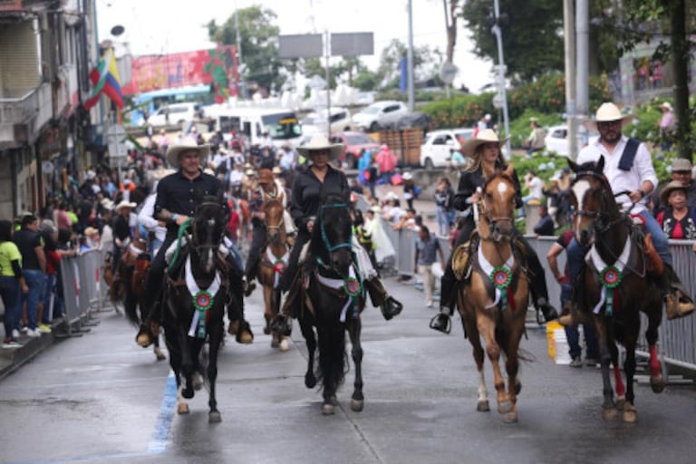 Cabalgata en la feria de Manizales.