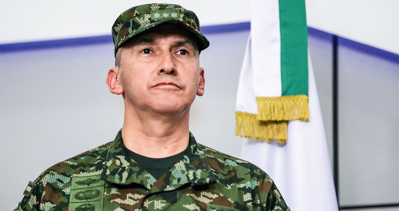 General Luis mauricio Ospina Comandante del Ejército Nacional