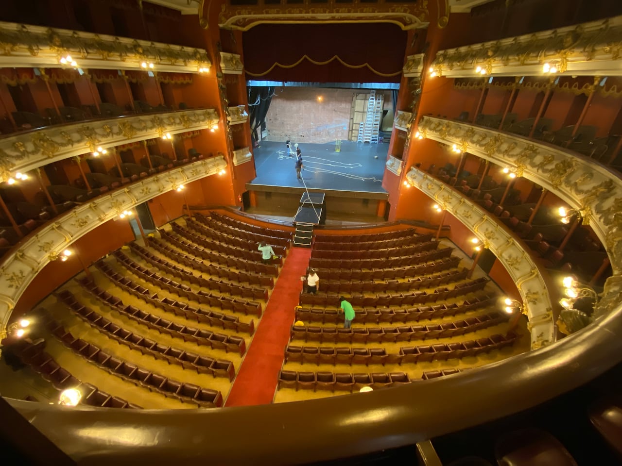 Cali: Teatro Municipal Enrique Buenaventura, su historia y sitios detrás del escenario. Foto José L Guzmán. EL País.