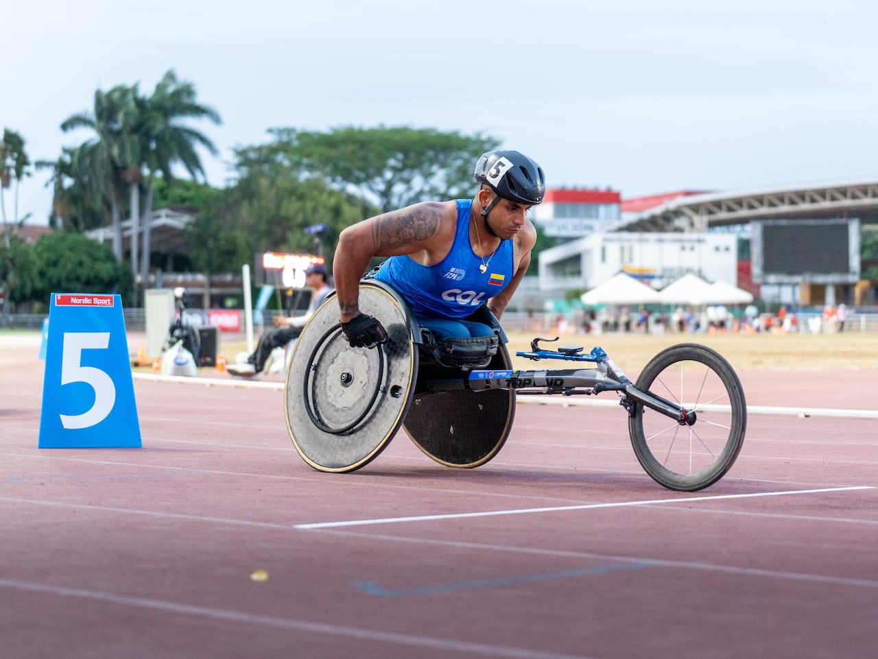 Francisco Sanclemente es una de las figuras del Grand Prix de Para Atletismo Cali 2026.