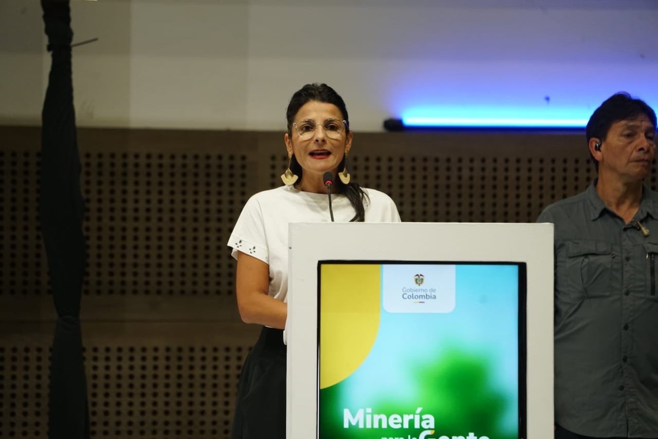 Irene Velez. Ministra de Medio Ambiente.